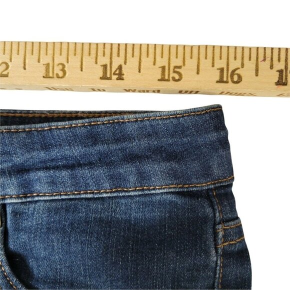 Kut from the Kloth Jeans Size 6 32X32.5 Blue Straight Leg Mid Rise - Picture 8 of 11